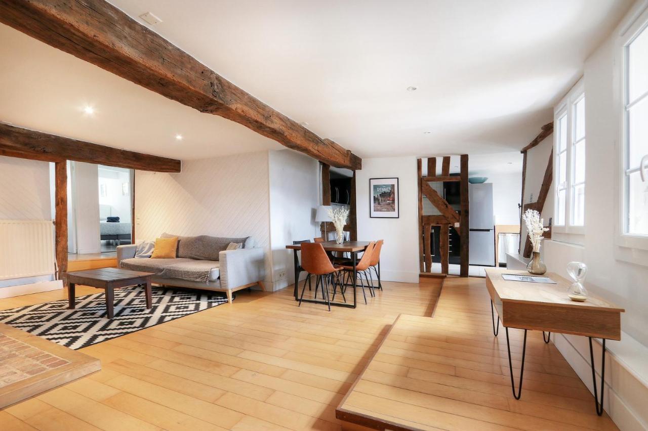 Apartmán Le Trianon, Confort Et Calme En Hypercentre Rennes Exteriér fotografie