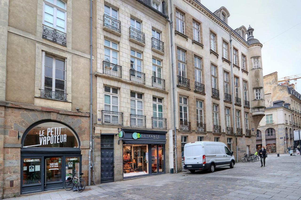 Apartmán Le Trianon, Confort Et Calme En Hypercentre Rennes Exteriér fotografie